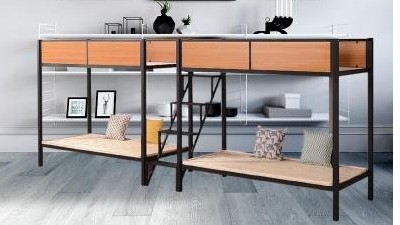 学生上下铺铁床选购重视